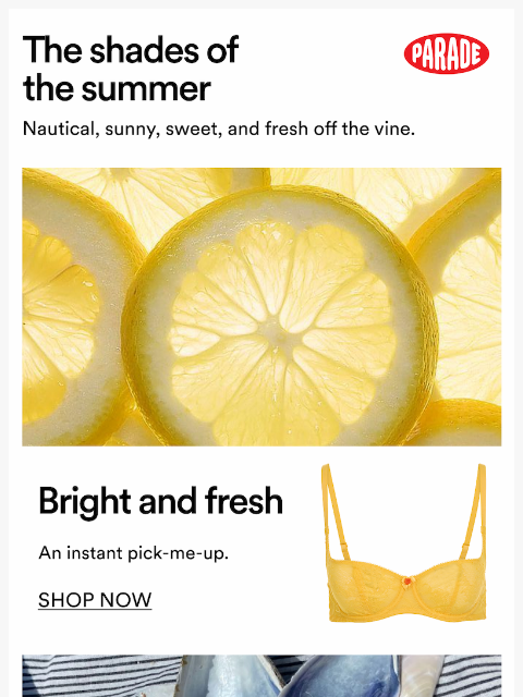 yourparade newsletter: Shade-y for summer