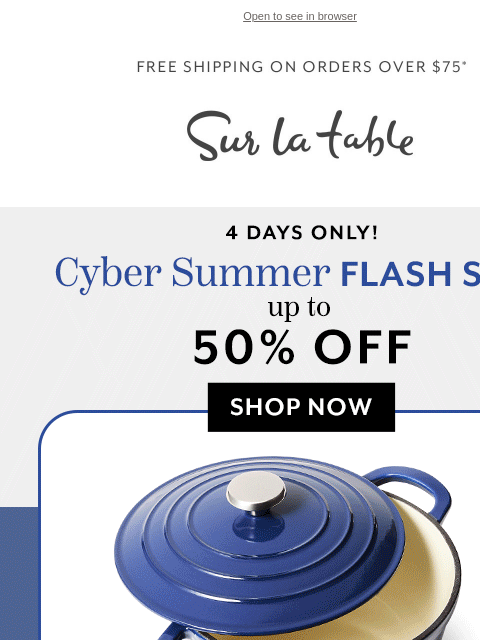 surlatable newsletter: 🍓 ICYMI: Our Cyber Summer Sale Is On!