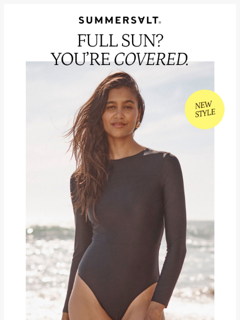 summersalt newsletter: Sun protection never looked this good 🏄‍♀️