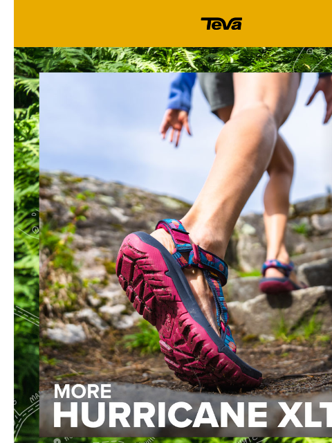 teva newsletter: Hurricane XLT2—Strap in and go