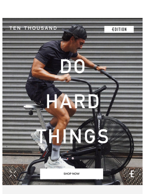 tenthousand newsletter: Flash Restock ⚡️ Do Hard Things Edition