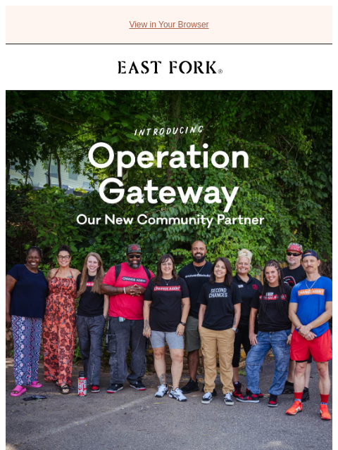 eastfork newsletter: Meet our new Community Partner