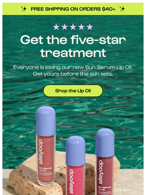meetalleyoop newsletter: “My new summer staple” ⭐ ⭐ ⭐ ⭐ ⭐