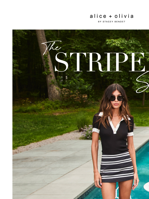 aliceandolivia newsletter: It’s All About Stripes
