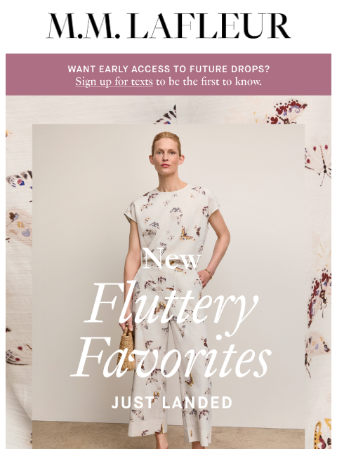 mmlafleur newsletter: CATCH THESE BESTSELLERS 🦋