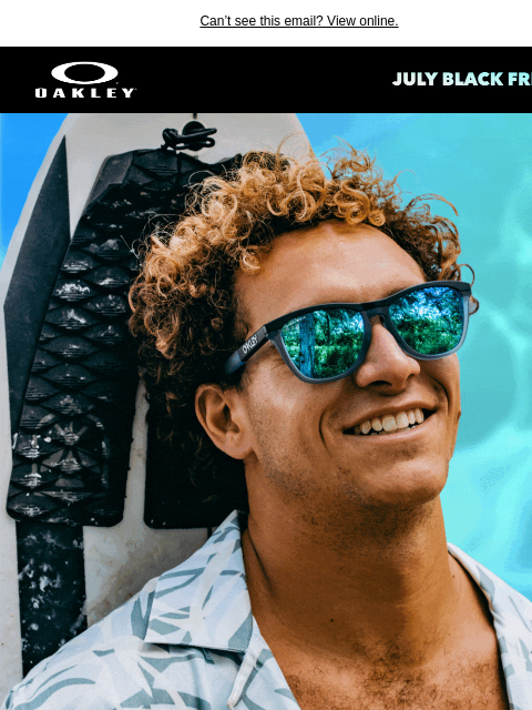 oakley newsletter: Your 25% Off Is Still On – Don’t Miss It