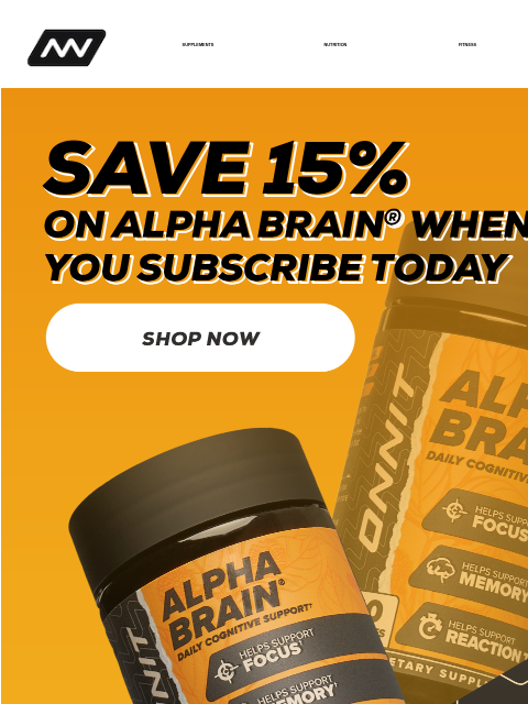 onnit newsletter: Get in the zone for less
