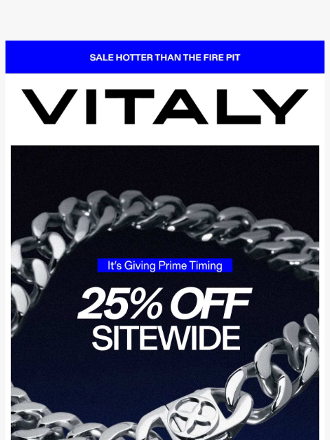 vitalydesign newsletter: 25% off Jewelry That Turn Heads