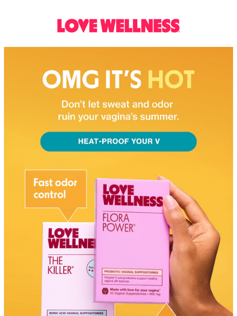 lovewellness newsletter: Is your V having a meltdown?
