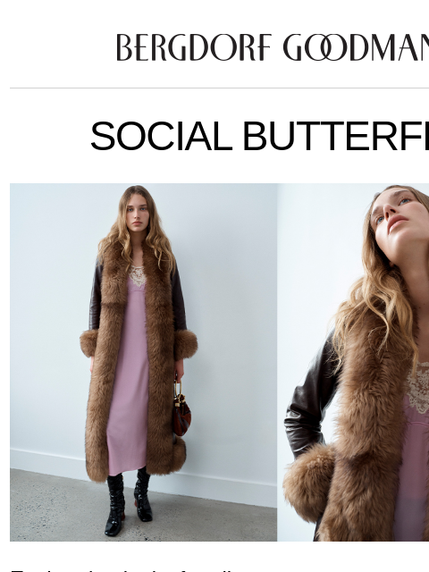 bergdorfgoodman newsletter: Social Butterfly: Perfect Party Looks