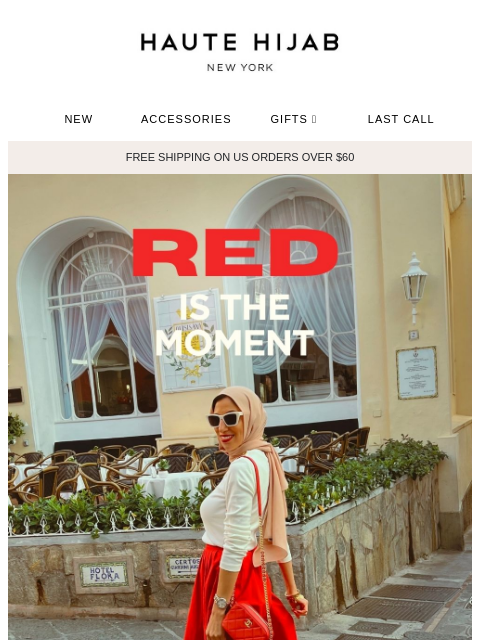 hautehijab newsletter: RED for the win! 🇲🇦🇪🇬