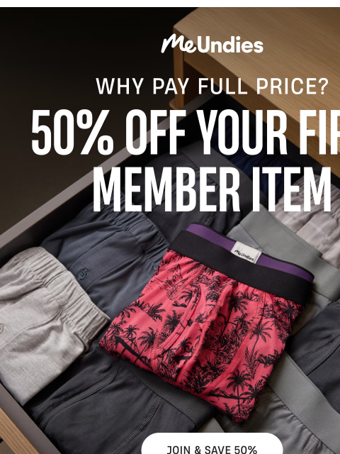 meundies newsletter: Serious question for you...