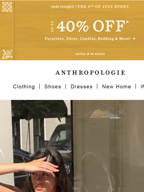 anthropologie newsletter: Hot-right-now trends, spotted on the street.