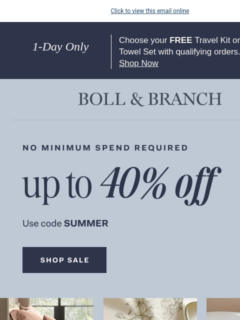 bollandbranch newsletter: More than 113 styles going fast