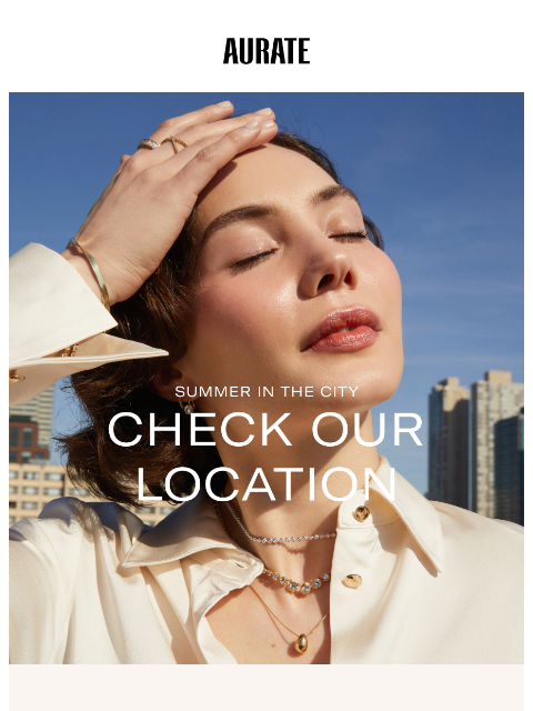 auratenewyork newsletter: Staying Local, Actually
