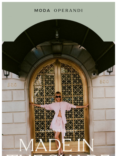modaoperandi newsletter: Keep your cool