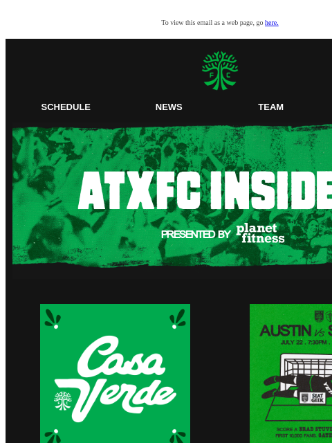 austinfc newsletter: ATXFC Insider: Another Week of Matches at Casa VER...