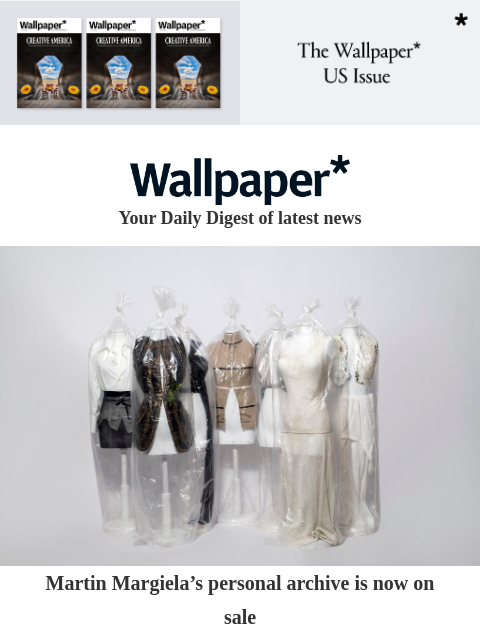 futureplc newsletter: Martin Margiela’s personal archive could be yours