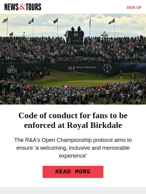 golfdigest newsletter: The firing of Firestone
