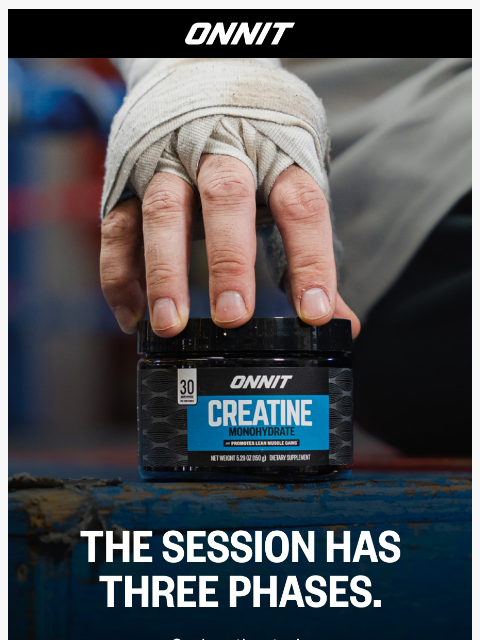 onnit newsletter: Before. During. After.