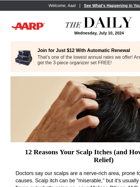 Plus, Why Do I Have to Pee So Often?, First Date Dos and Don'ts, AARP Exclusive Election Poll and More … ‌ ‌ ‌ ‌ ‌ ‌ ‌ ‌ ‌ ‌ ‌ ‌ ‌ ‌ ‌ ‌ ‌ ‌ ‌ ‌ ‌ ‌ ‌ ‌ ‌ ‌ ‌ ‌ ‌ ‌ ‌ ‌ ‌ ‌ ‌ ‌ ‌ ‌ ‌ ‌ ‌ ‌ ‌ ‌ ‌ ‌