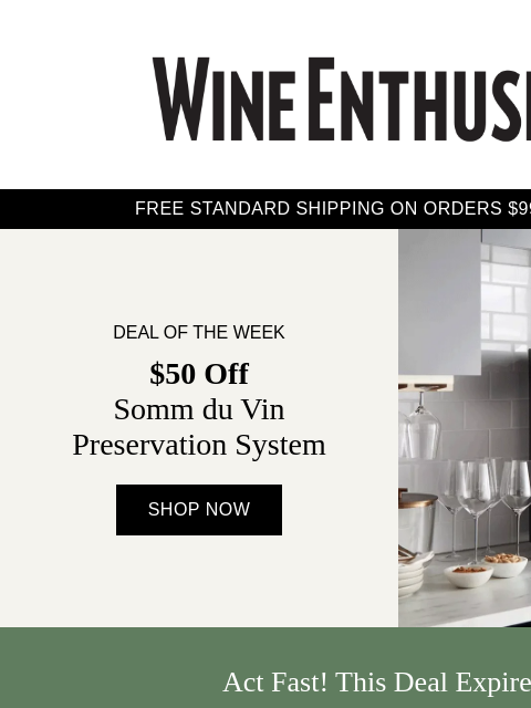 $50 Off Somm du Vin Wine Preservation System ͏ ͏ ͏ ͏ ͏ ͏ ͏ ͏ ͏ ͏ ͏ ͏ ͏ ͏ ͏ ͏ ͏ ͏ ͏ ͏ ͏ ͏ ͏ ͏ ͏ ͏ ͏ ͏ ͏ ͏ ͏ ͏ ͏ ͏ ͏ ͏ ͏ ͏ ͏ ͏ ͏ ͏ ͏ ͏ ͏ ͏ ͏ ͏ ͏ ͏ ͏ ͏ ͏ ͏ ͏ ͏ ͏ ͏ ͏ ͏ ͏ ͏ ͏ ͏ ͏ ͏ ͏ ͏ ͏ ͏ ͏ ͏ ͏ ͏ ͏ ͏ ͏ ͏