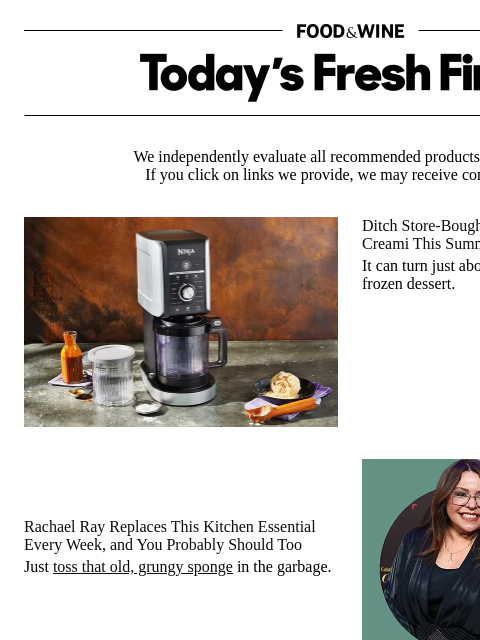 foodandwine newsletter: Rachael Ray Replaces This Kitchen Essential Every ...