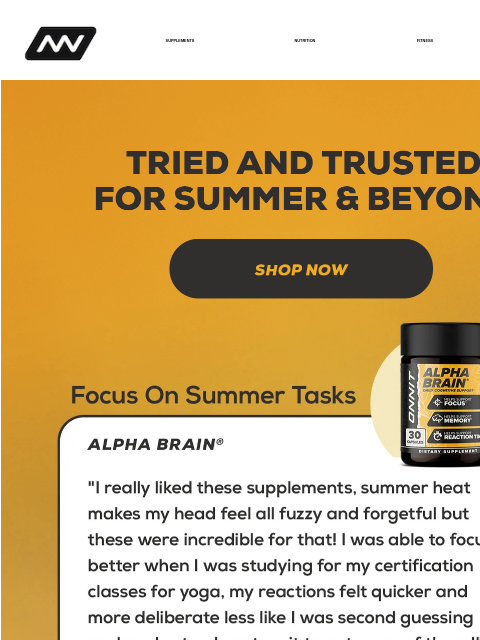 onnit newsletter: Real people, real results