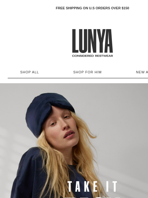 lunya newsletter: SOCIAL BATTERY LOW
