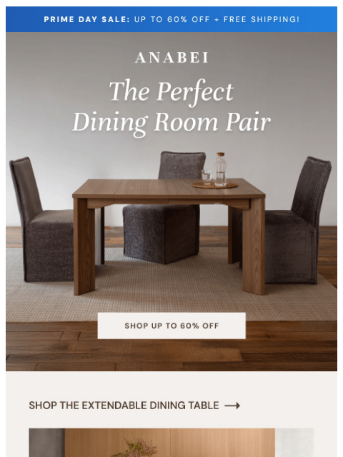 anabei newsletter: Dinner Plans? 🍽️