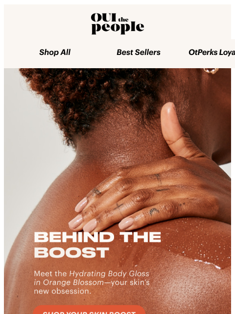 ouithepeople newsletter: Signature Scent + Hydration In One 🍊