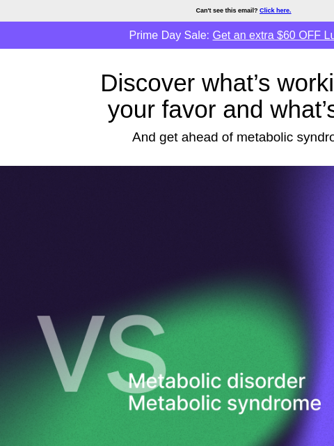 lumen newsletter: Can metabolic flexibility prevent metabolic syndro...