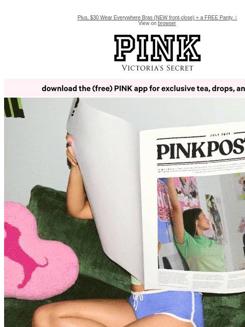 vspink newsletter: Hard Launch 😍 NEW 'Fits, 500+ Choices