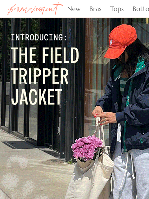 freepeople newsletter: Get to know the Field Tripper Jacket 👋