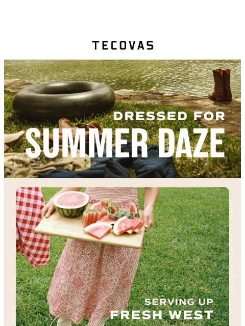 tecovas newsletter: Summer Roundup