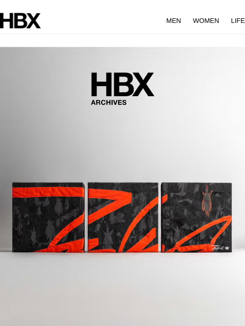 hbx newsletter: HBX Archives Preview: 11 July/9AM EST/9PM HKT Rele...