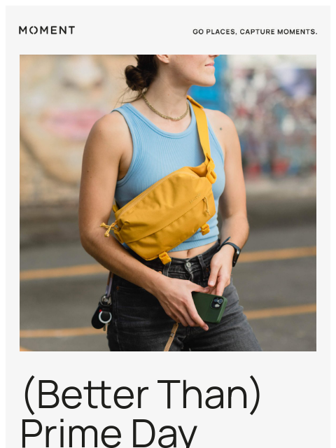 shopmoment newsletter: (Better Than) Prime Day Deals