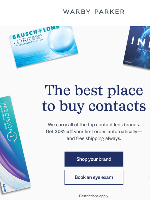 warbyparker newsletter: We have that brand