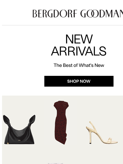 bergdorfgoodman newsletter: Newness Report: This Just In