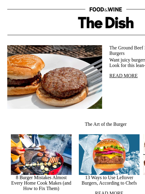 foodandwine newsletter: The Ground Beef Label Chefs Swear By for Burgers