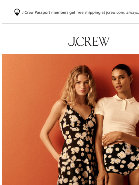 jcrew newsletter: Reissued from the J.Crew archives...