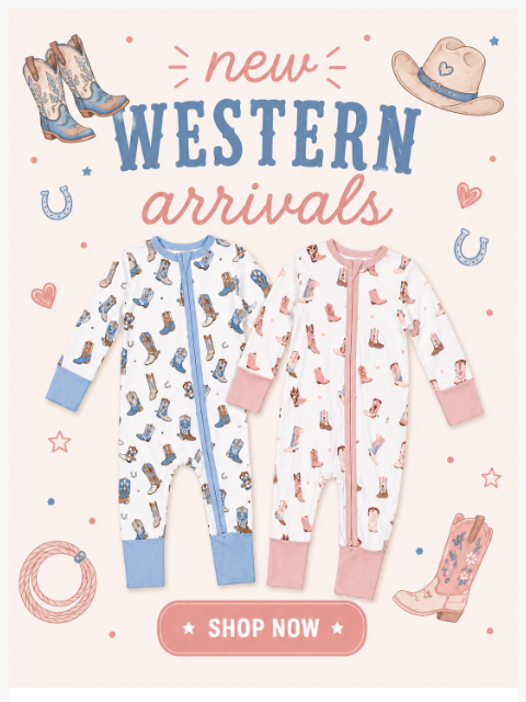 spearmintlove newsletter: 🐴 NEW: Western Prints Just Dropped