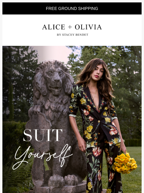 aliceandolivia newsletter: Summer Suiting