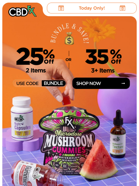 cbdfx newsletter: Last Chance: Up to 35% off is yours!