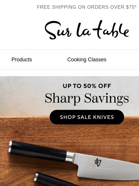 surlatable newsletter: Reviews Say These Knives Changed Everything