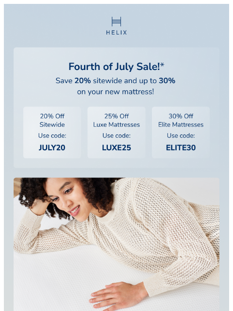 helixsleep newsletter: Your offer expires soon...