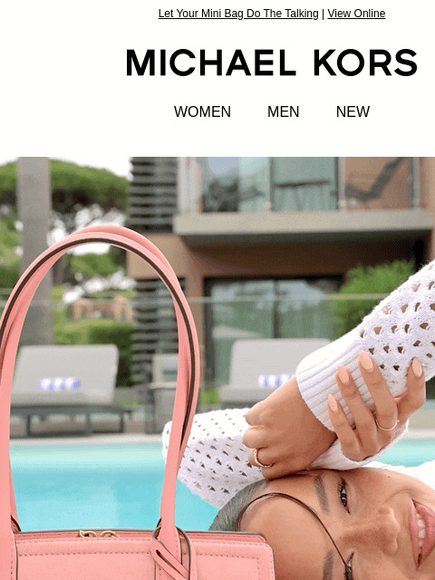 michaelkorsmail newsletter: Keep Summer Style Simple