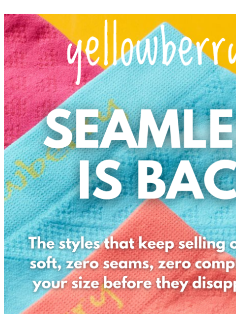 yellowberrycompany newsletter: LOOK WHO'S BACK