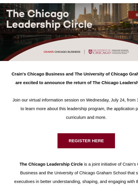 Learn More about The Chicago Leadership Circle ‌ ‌ ‌ ‌ ‌ ‌ ‌ ‌ ‌ ‌ ‌ ‌ ‌ ‌ ‌ ‌ ‌ ‌ ‌ ‌ ‌ ‌ ‌ ‌ ‌ ‌ ‌ ‌ ‌ ‌ ‌ ‌ ‌ ‌ ‌ ‌ ‌ ‌ ‌ ‌ ‌ ‌ ‌ ‌ ‌ ‌ ‌ ‌ ‌ ‌ ‌ ‌ ‌ ‌ ‌ ‌ ‌ ‌ ‌ ‌ ‌ ‌ ‌ ‌ ‌ ‌ ‌ ‌ ‌ ‌ ‌ ‌ ‌ ‌ ‌ ‌ ‌