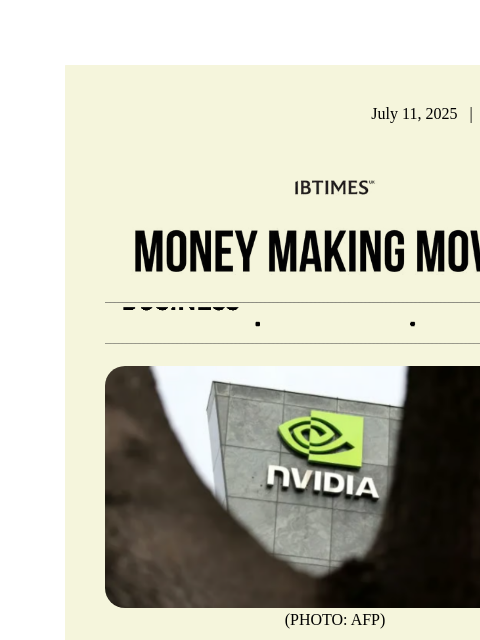 beehiiv newsletter: Nvidia’s $4 Trillion Shock: What It Means for Your...